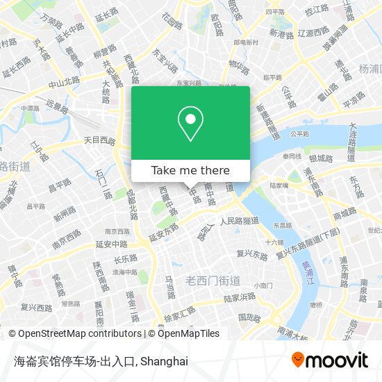 海崙宾馆停车场-出入口 map
