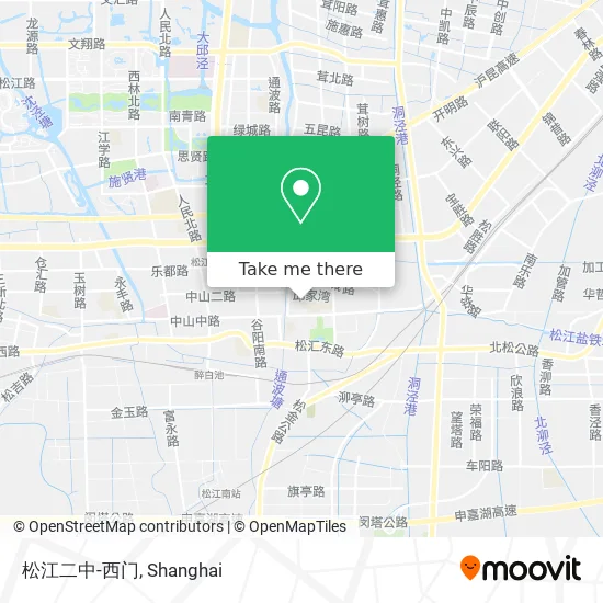 松江二中-西门 map