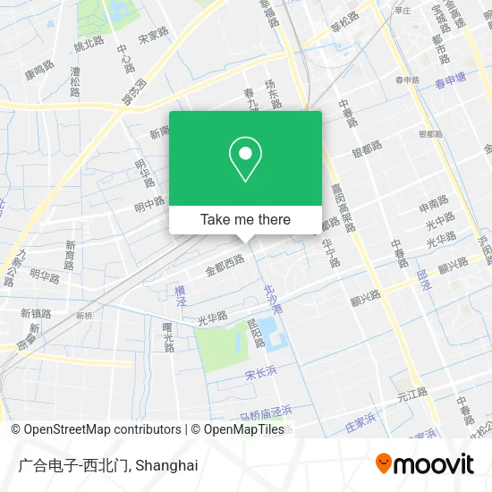 广合电子-西北门 map