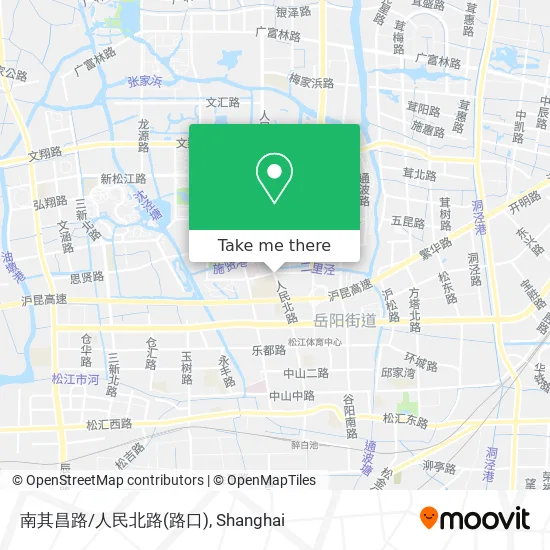 南其昌路/人民北路(路口) map