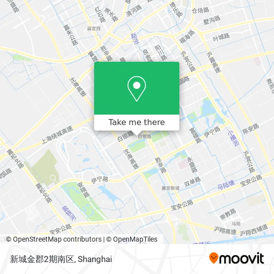 新城金郡2期南区 map