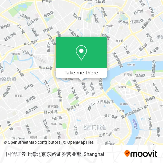 国信证券上海北京东路证券营业部 map