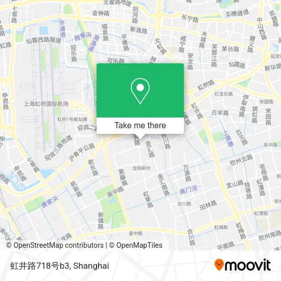 虹井路718号b3 map