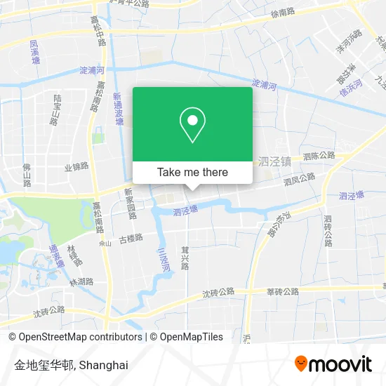 金地玺华邨 map