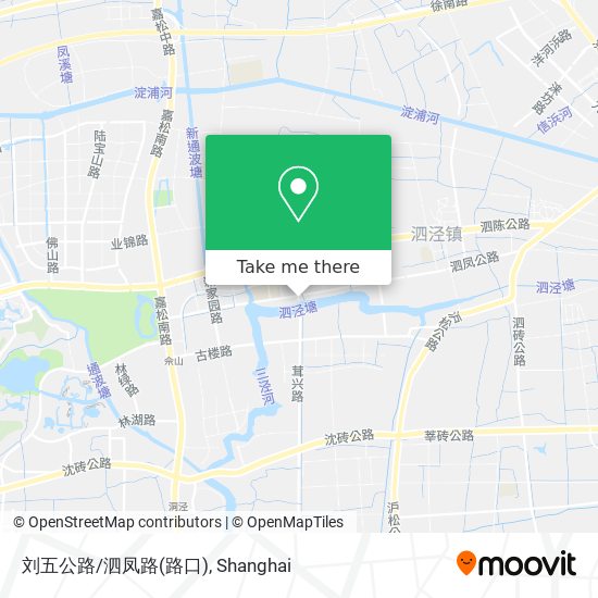 刘五公路/泗凤路(路口) map