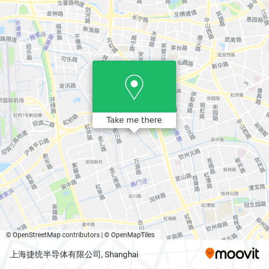 上海捷统半导体有限公司 map