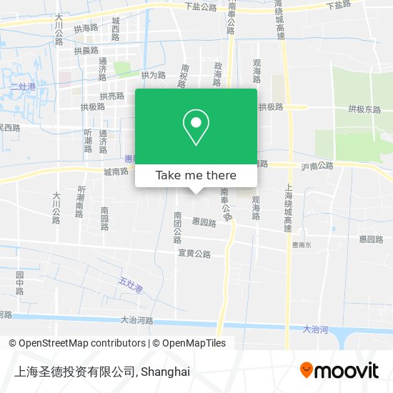 上海圣德投资有限公司 map