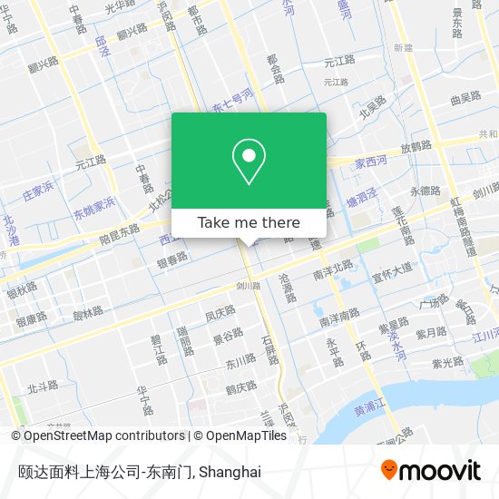颐达面料上海公司-东南门 map