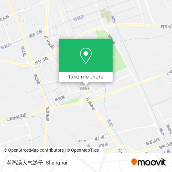 老鸭汤人气游子 map