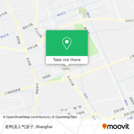 老鸭汤人气游子 map