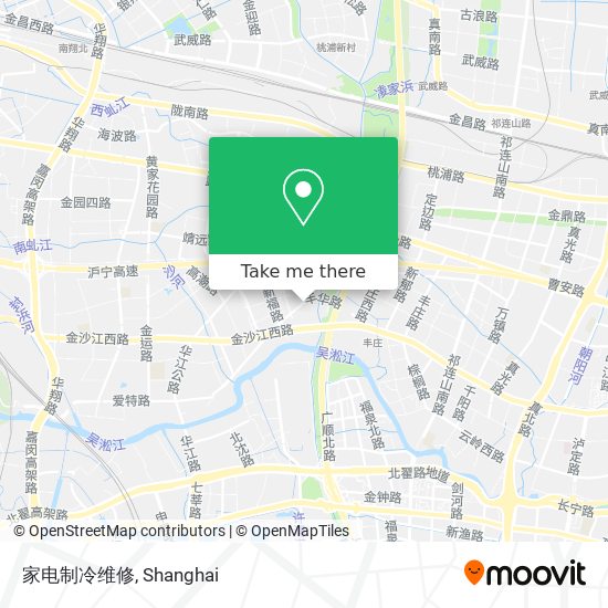 家电制冷维修 map