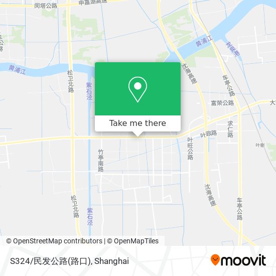 S324/民发公路(路口) map