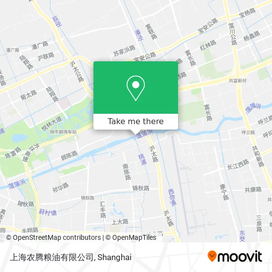 上海农腾粮油有限公司 map