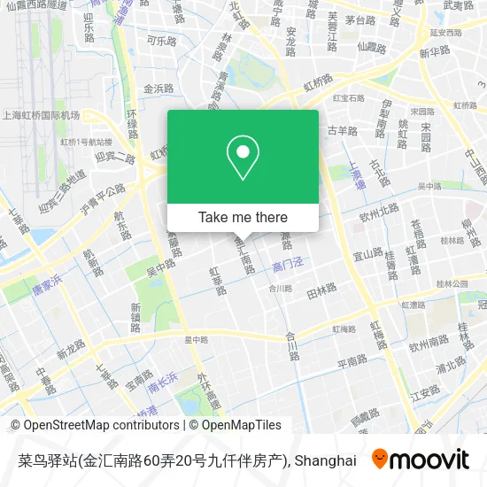 菜鸟驿站(金汇南路60弄20号九仟伴房产) map