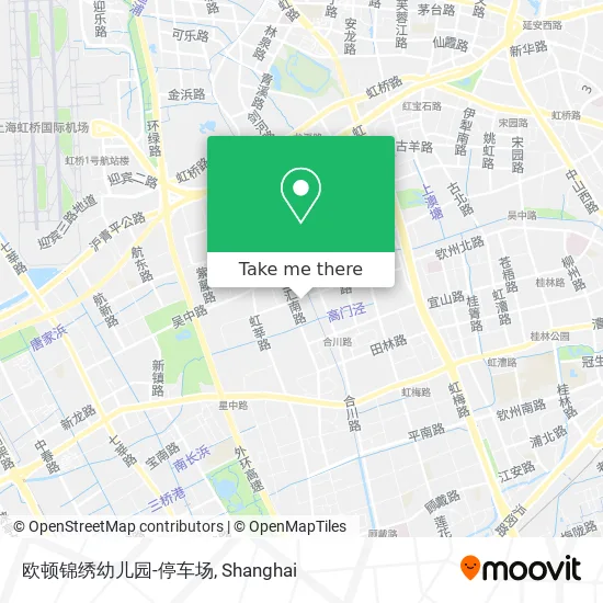 欧顿锦绣幼儿园-停车场 map