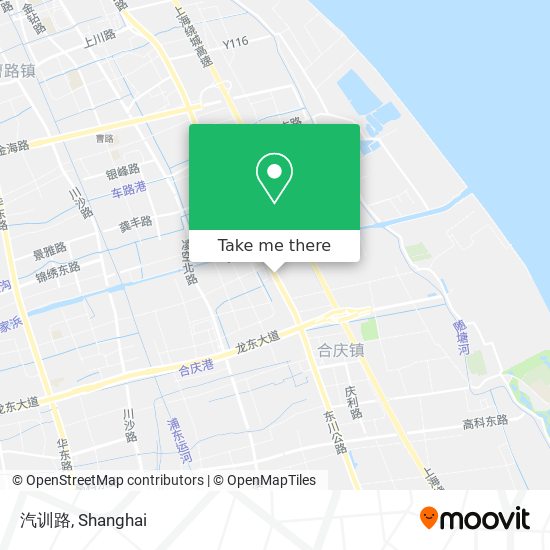 汽训路 map