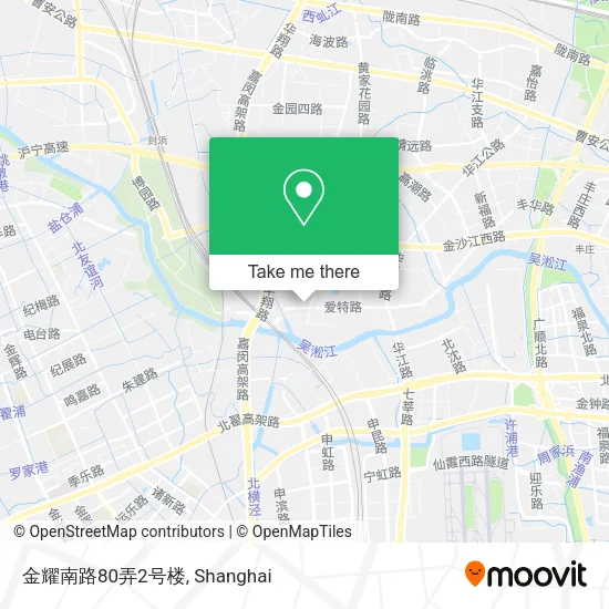 金耀南路80弄2号楼 map