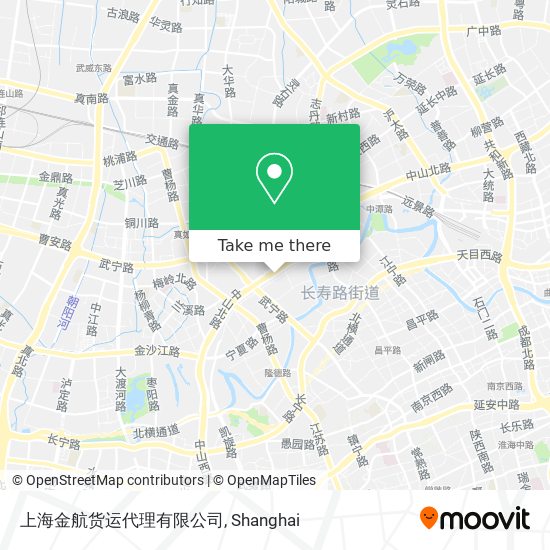 上海金航货运代理有限公司 map