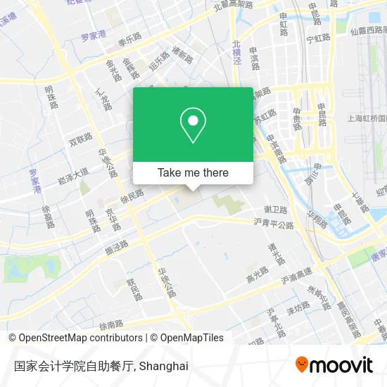 国家会计学院自助餐厅 map