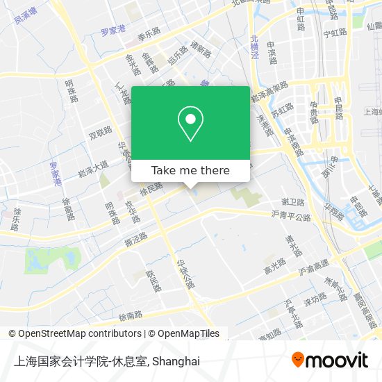 上海国家会计学院-休息室 map