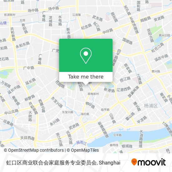 虹口区商业联合会家庭服务专业委员会 map