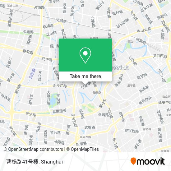 曹杨路41号楼 map