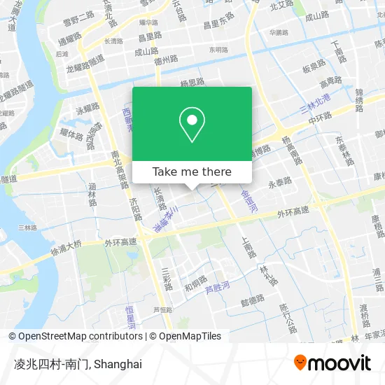凌兆四村-南门 map