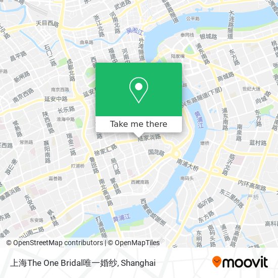 上海The One Bridal唯一婚纱 map