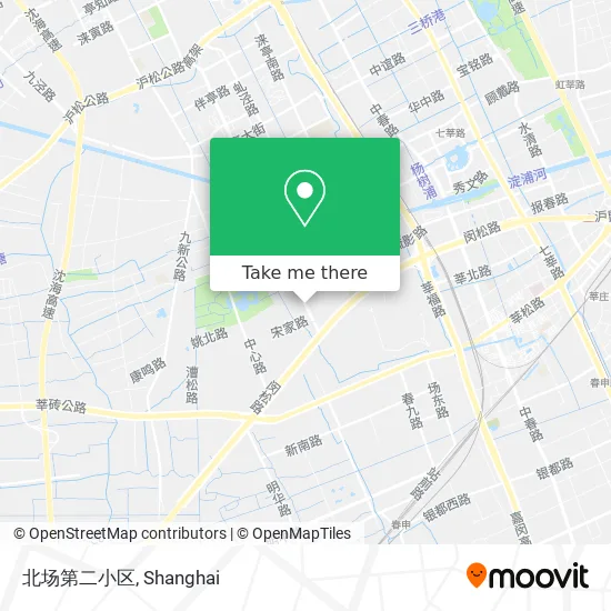 北场第二小区 map
