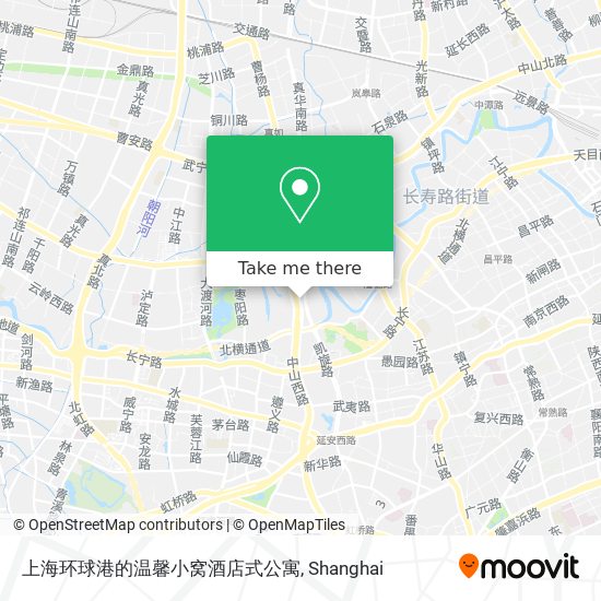 上海环球港的温馨小窝酒店式公寓 map