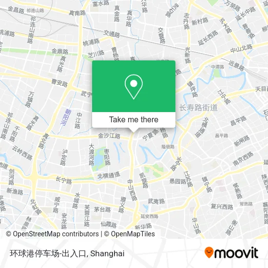 环球港停车场-出入口 map