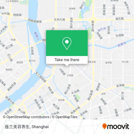薇兰美容养生 map