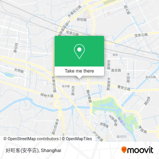 好旺客(安亭店) map
