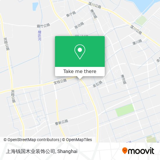 上海钱国木业装饰公司 map