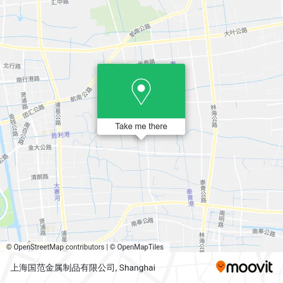上海国范金属制品有限公司 map