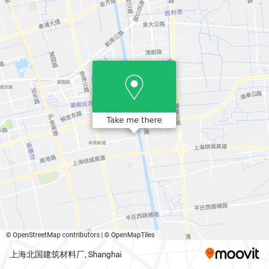 上海北国建筑材料厂 map