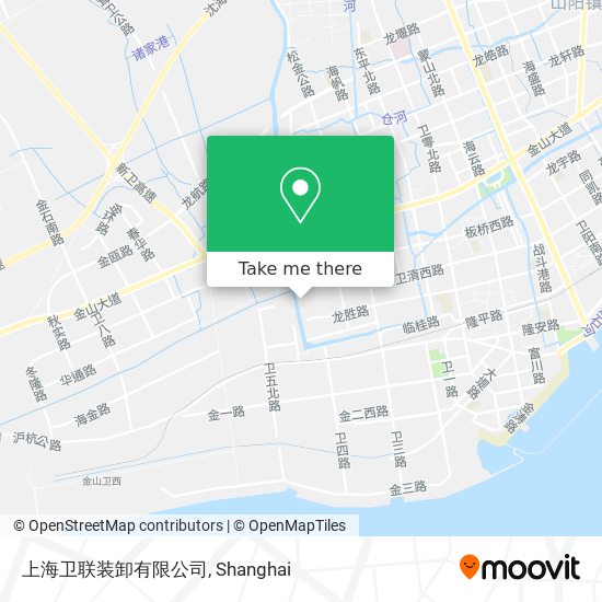 上海卫联装卸有限公司 map