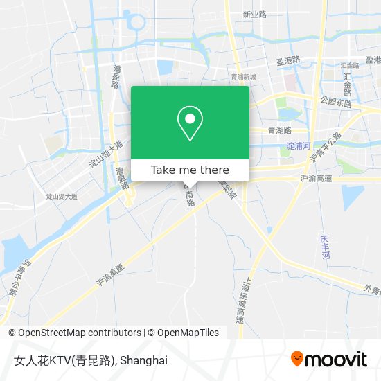 女人花KTV(青昆路) map