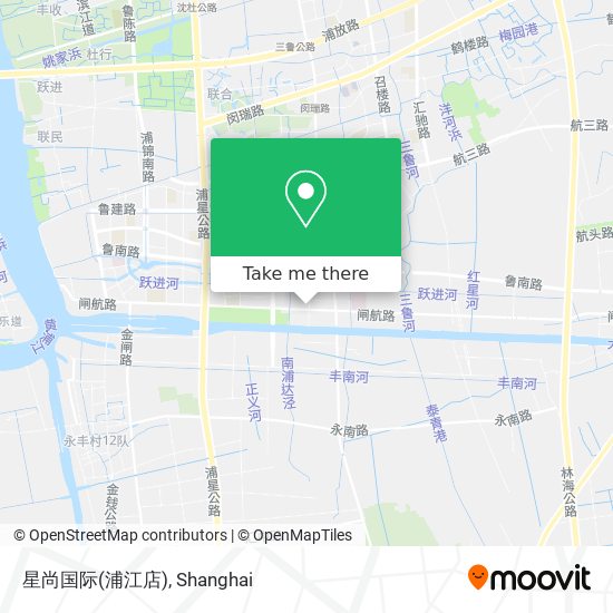 星尚国际(浦江店) map