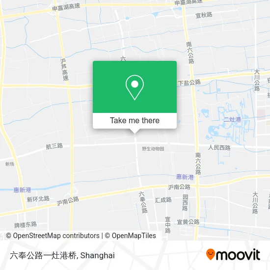 六奉公路一灶港桥 map