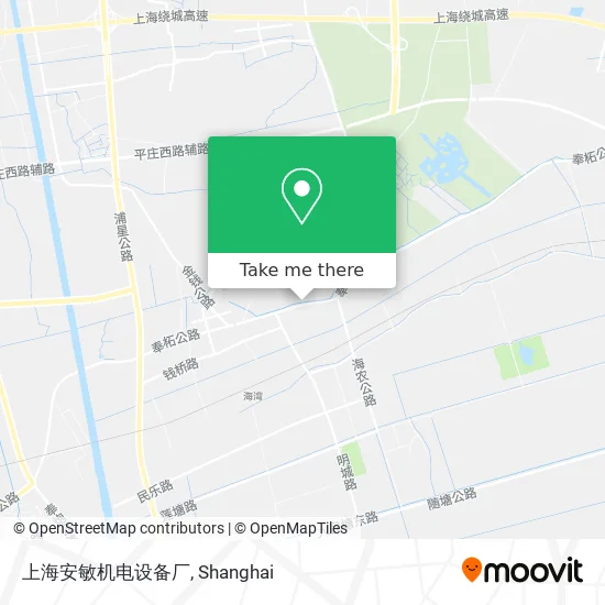 上海安敏机电设备厂 map
