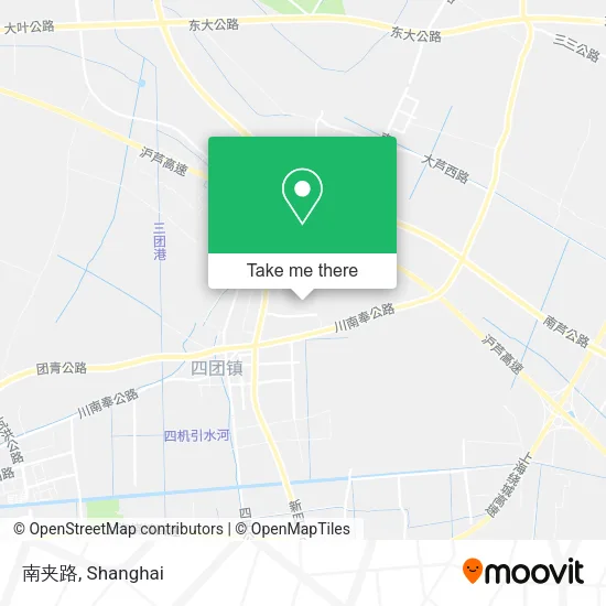 南夹路 map