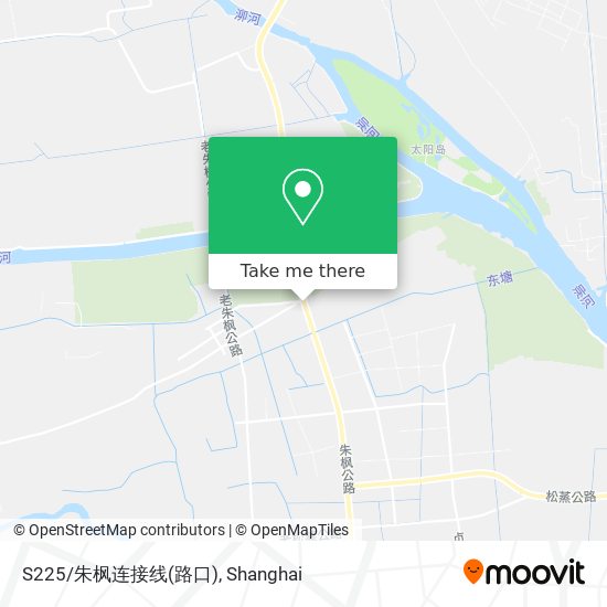 S225/朱枫连接线(路口) map