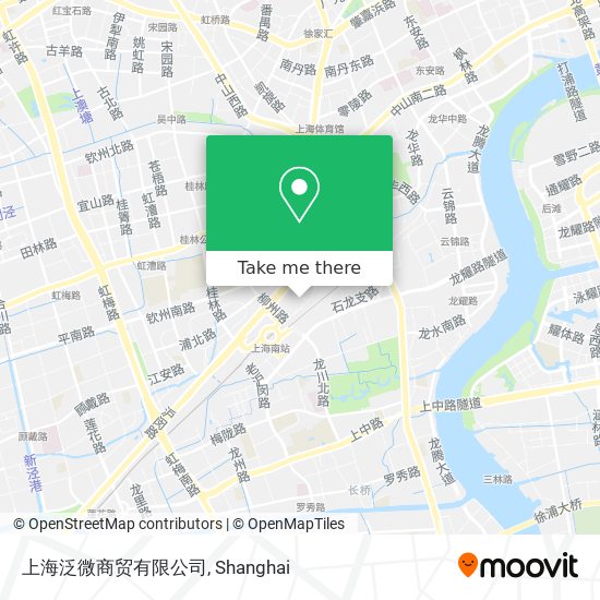 上海泛微商贸有限公司 map