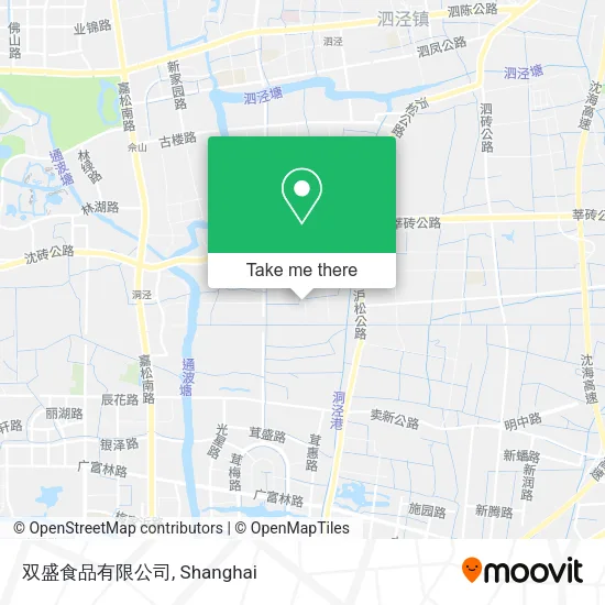 双盛食品有限公司 map