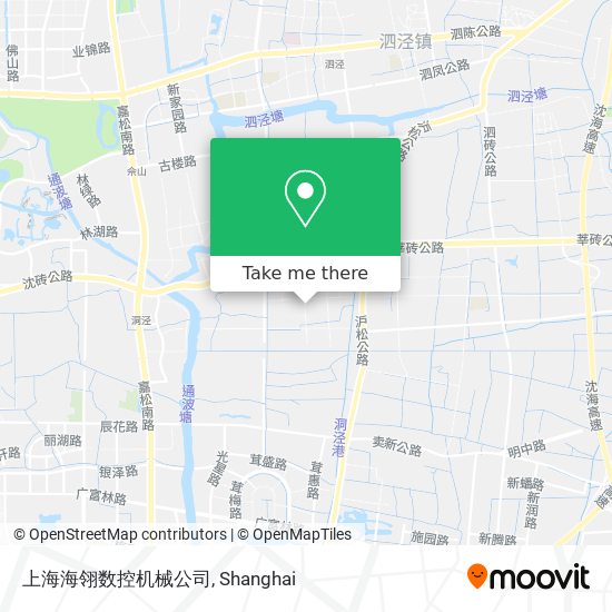 上海海翎数控机械公司 map