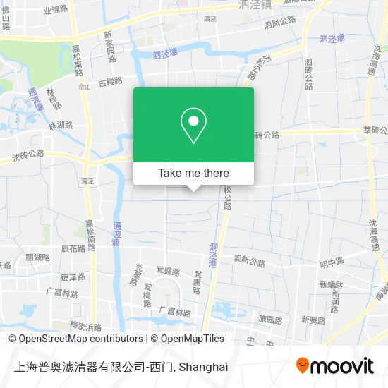 上海普奥滤清器有限公司-西门 map