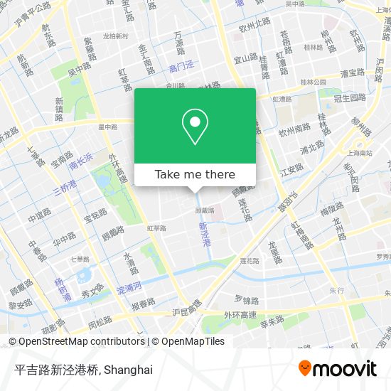 平吉路新泾港桥 map