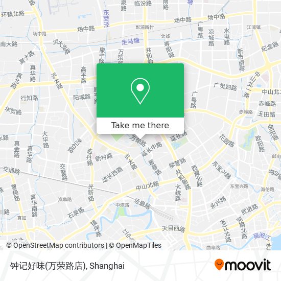 钟记好味(万荣路店) map