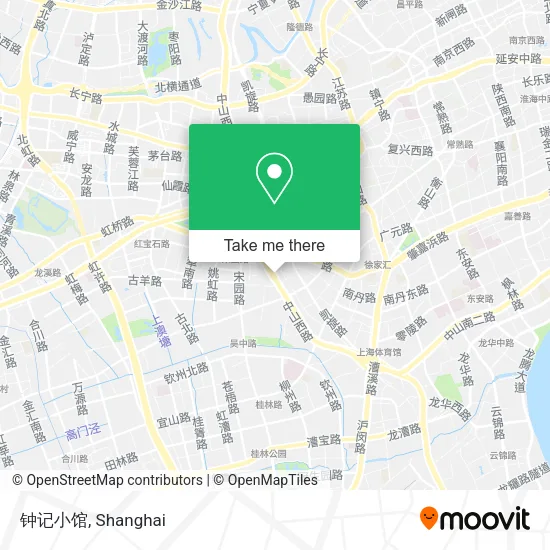 钟记小馆 map